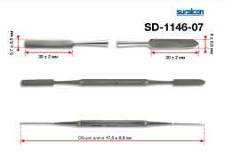 SD-1146-07 шпатель для цемента СТ-10-161