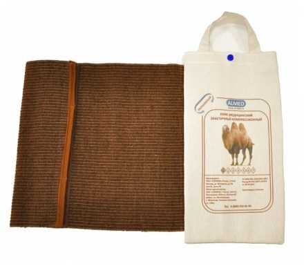 Пояс из верблюжьей шерсти  №2 Альмед купить по низкой цене. В Интернет-магазине медтехники и ортопедии &quot;Мед+техника&quot;