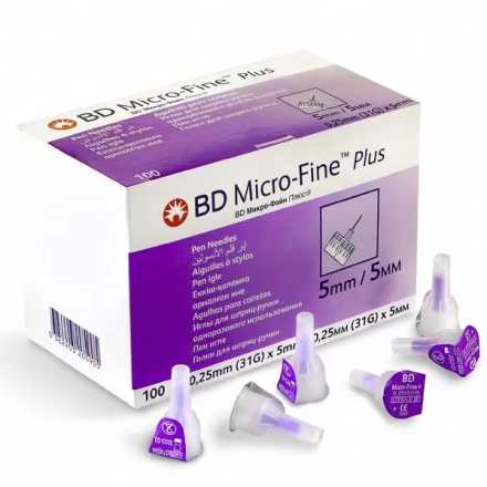 Иглы Micro-Fine 31G 0,25мм х5мм 320590 купить по низкой цене. В Интернет-магазине медтехники и ортопедии &quot;Мед+техника&quot;