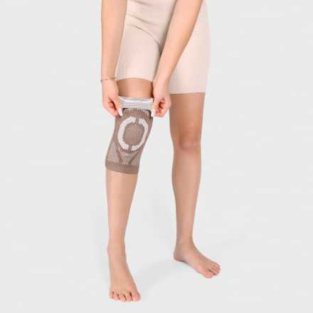 KS-E09 Бандаж компрессионный на коленный сустав XL. купить по низкой цене. В Интернет-магазине медтехники и ортопедии &quot;Мед+техника&quot;