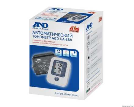 Тонометр AND UA-888 с адаптером (SL 23-37) купить по низкой цене. В Интернет-магазине медтехники и ортопедии &quot;Мед+техника&quot;