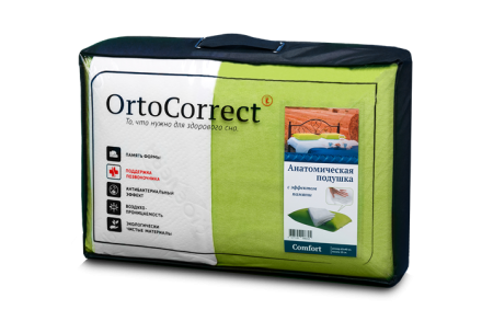 Подушка ортопедическая OrtoCorrect Сomfort купить по низкой цене. В Интернет-магазине медтехники и ортопедии &quot;Мед+техника&quot;