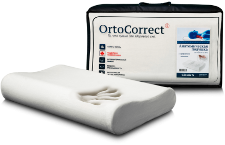 Подушка ортопедическая OrtoCorrect Classic М без выемки (вали 9 и 11 см) купить по низкой цене. В Интернет-магазине медтехники и ортопедии &quot;Мед+техника&quot;