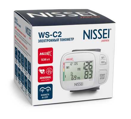 Тонометр Nissei WS-С2 купить по низкой цене. В Интернет-магазине медтехники и ортопедии &quot;Мед+техника&quot;