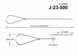 J-23-500 Зонд ушной с навивкой